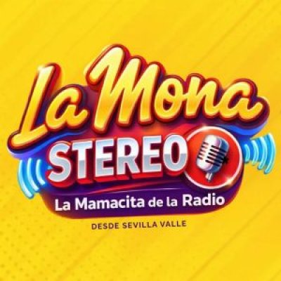 Logo de La Mona Stéreo
