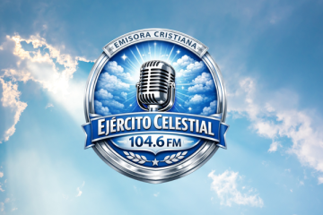 Logo de Ejército celestial 104.6 FM